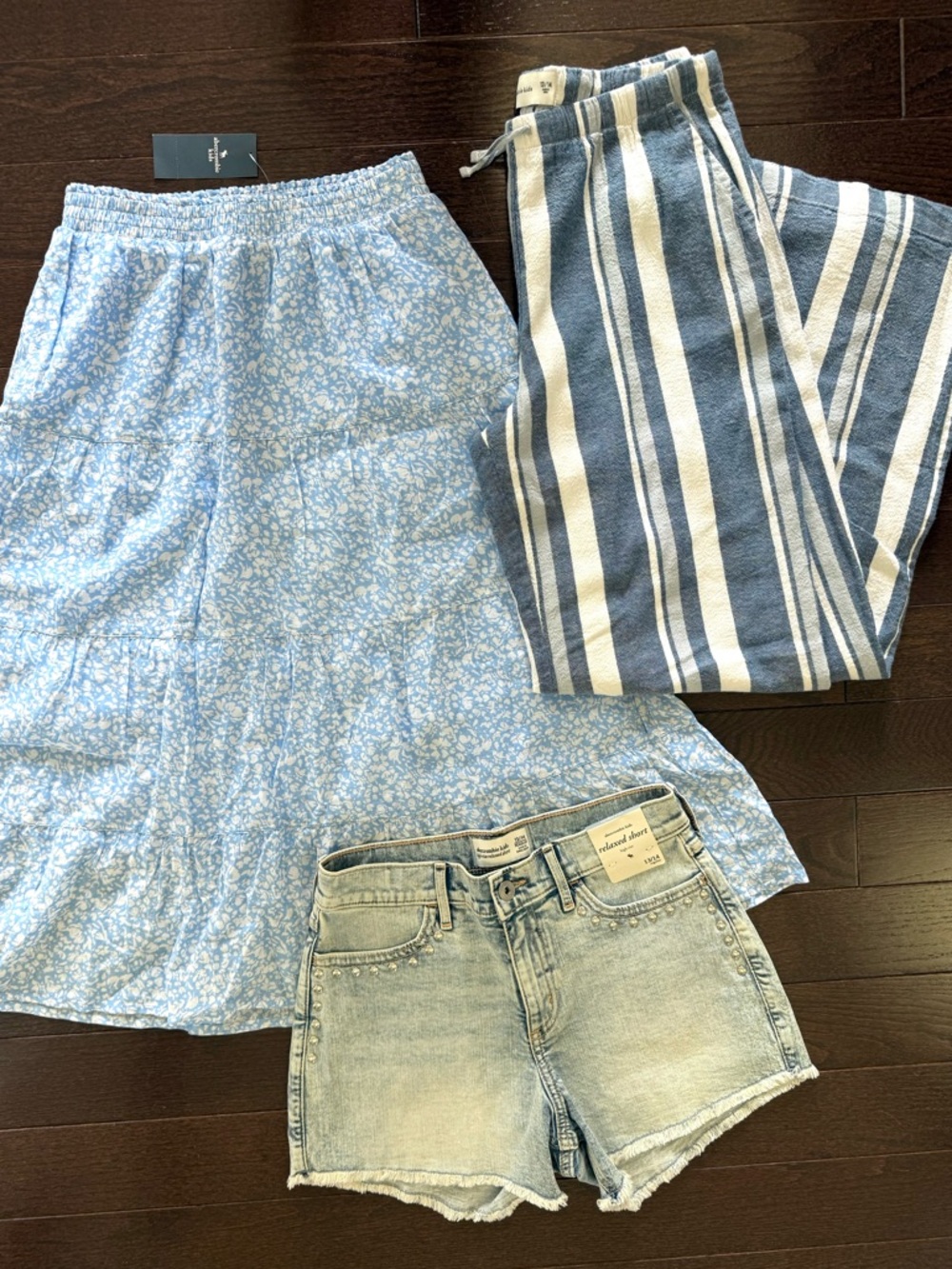 NWT Abercrombie Girls - Three Size 5/6 Spring/Summer Bottoms (Shorts & Skirts)